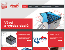 Tablet Screenshot of fillpack.cz